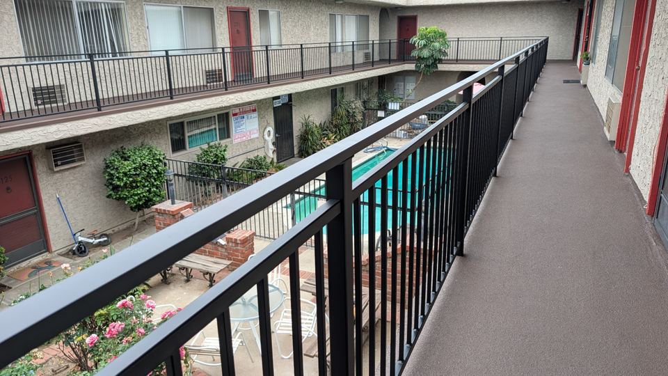 Covina apartment balcony repairs and walkway waterproofing under SB 721